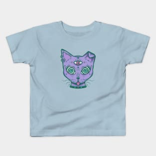 Eerie Cat Kids T-Shirt